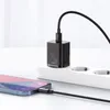 Baseus Super Si 1C szybka ładowarka USB Typ C 20 W Power Delivery czarny (CCSUP-B01)